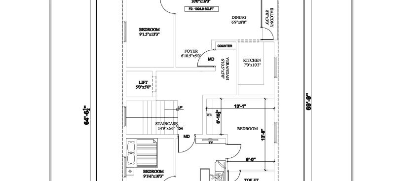Ragav Garden First Floor Plan